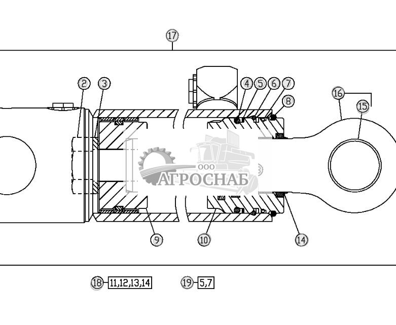 Цилиндр рыхлителя Цилиндр рыхлителя - ST10775 536.jpg